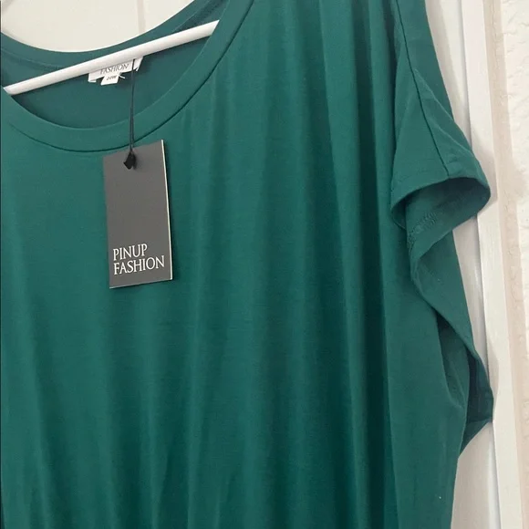 Green Midi Dress - Picture 7 of 8